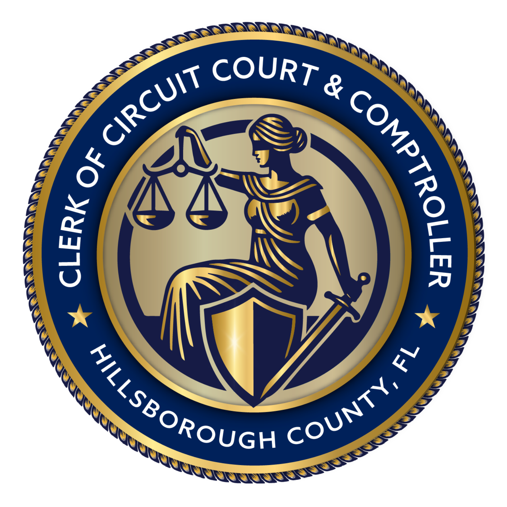 Hillsborough County, Florida - Clerk of Court and Comptroller Logo